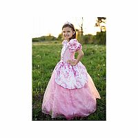 Royal Pretty Pink Princess Dress - Size 7-8   