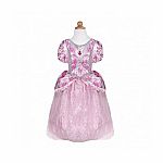 Royal Pretty Pink Princess Dress - Size 7-8   