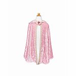 Deluxe pink princess cape - Size 3-4