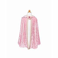 Deluxe pink princess cape - Size 3-4