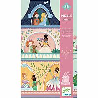 The Princess Tower Giant Puzzle - Djeco