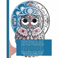 Angela Kimble - Coast Salish Colouring Book