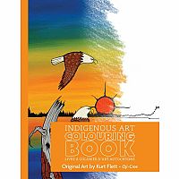 Kurt Flett - Oji-Cree Colouring Book