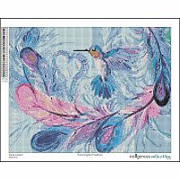 Hummingbird Feathers - Diamond Art Kit