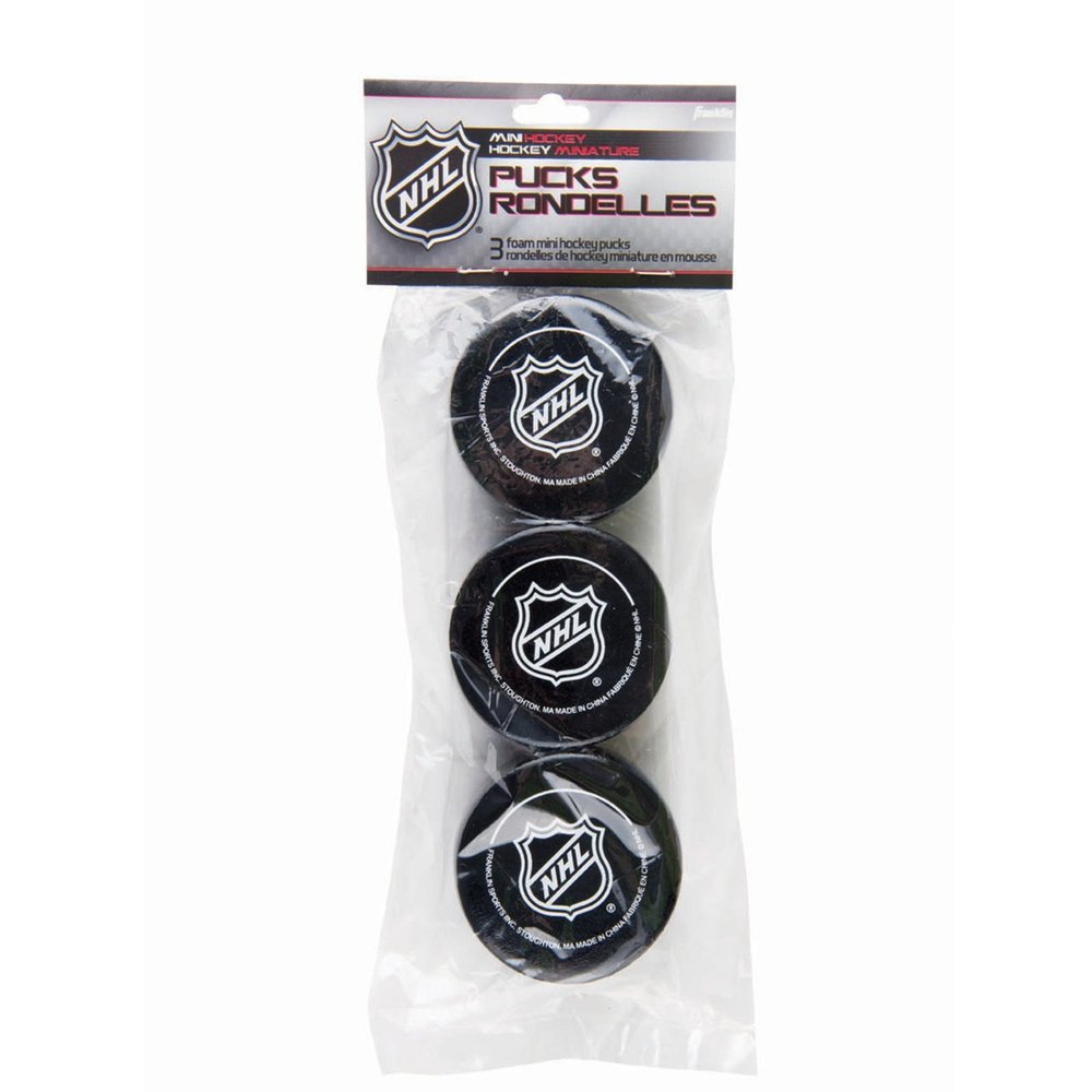 NHL Mini Hockey 3PC Pucks Toy Sense