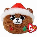 Pudding the Christmas Dog - Ty Beanie Balls