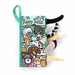 Puppy Tails Soft Book -  Jellycat   