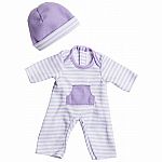 Purple Romper for 11 inch Dolls  