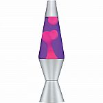 14.5 inch Lava Lamp - Purple/Pink