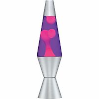 14.5 inch Lava Lamp - Purple/Pink.