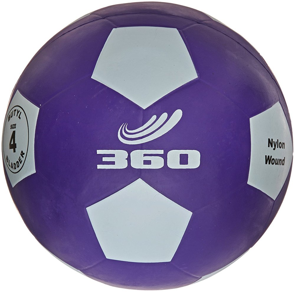 Playground Purple Soccer Ball Size 4. Toy Sense