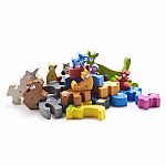 Animal Parade A-Z Wood Puzzle & Playset 