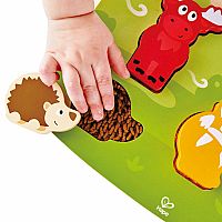 Forest Animal Tactile Puzzle .