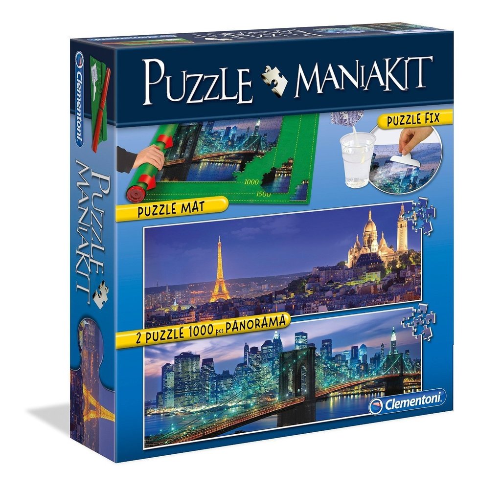 Puzzle Mania Kit Panorama Clementoni Toy Sense