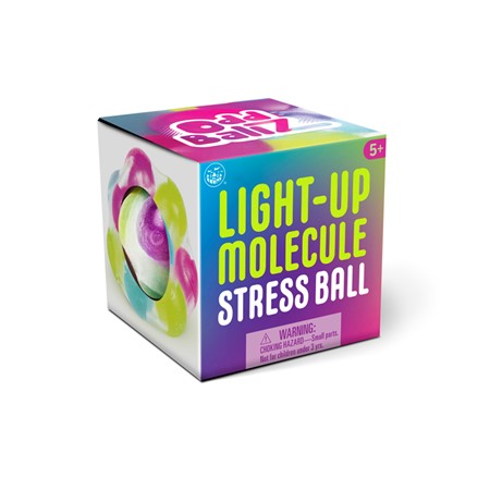 Light Up Molecule Stress Ball - Odd Ballz - Toy Sense