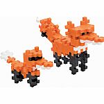 Plus-Plus Mini Maker Tube: Red Fox