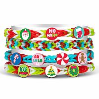 Rainbow Loom Candy Cane Surprise Bracelet Kit 