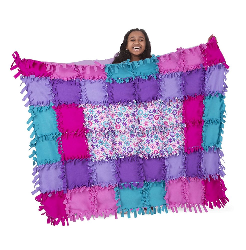 Created by Me! Flower Fleece Quilt Toy Sense