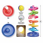 Spiral Tower - Bright Ball.