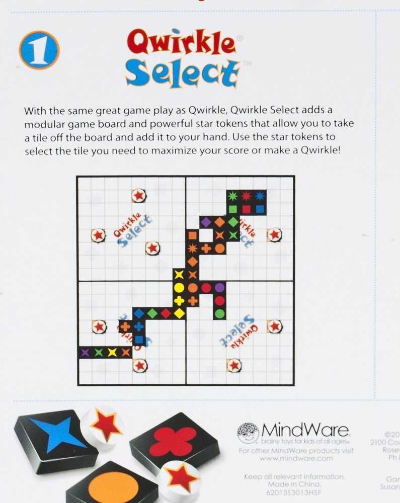 Qwirkle Expansion Boards Toy Sense