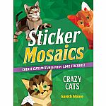 Sticker Mosaics - Crazy Cats