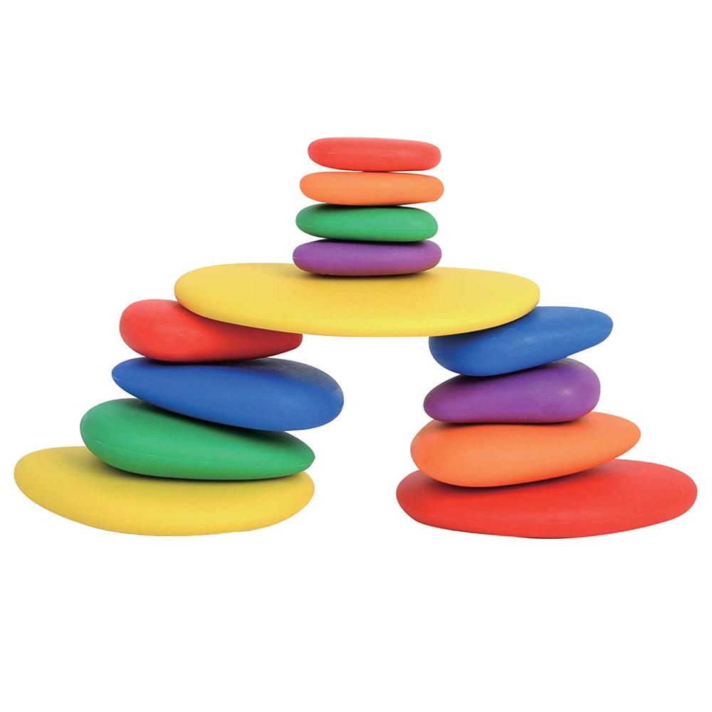 Rainbow Pebbles Toy Sense