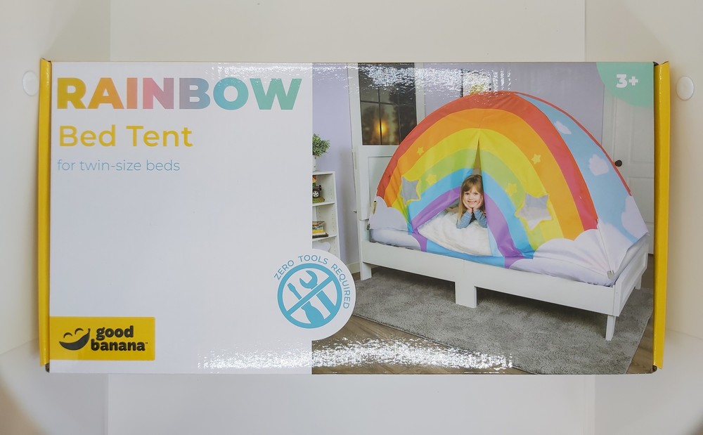 rainbow bed tent