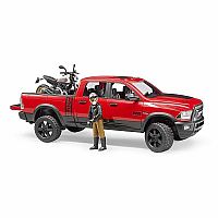 RAM 2500 Power Wagon Including Ducati Desert Sled and Rider.