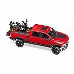 RAM 2500 Power Wagon Including Ducati Desert Sled and Rider.