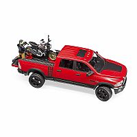 RAM 2500 Power Wagon Including Ducati Desert Sled and Rider.