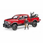 RAM 2500 Power Wagon Including Ducati Desert Sled and Rider.