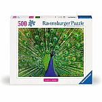 Colourful Animals : Peacock - Ravensburger  