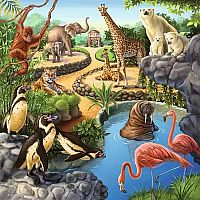 Forest / Zoo / Domestic Animals Set of 3 - Ravensburger 