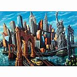 Welcome to New York 1000 Piece Puzzle  