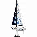 Voyager 400 RC Sailboat - Blue.