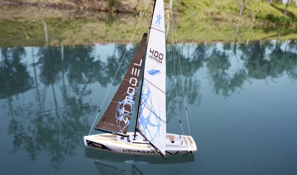rc sailboat with backup motor