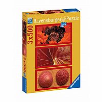 Natural Impressions in Red Puzzle - Ravensburger