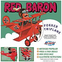 Red Baron Fokker Triplane with Motor 