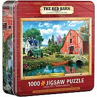 The Red Barn Tin Puzzle - Eurographics