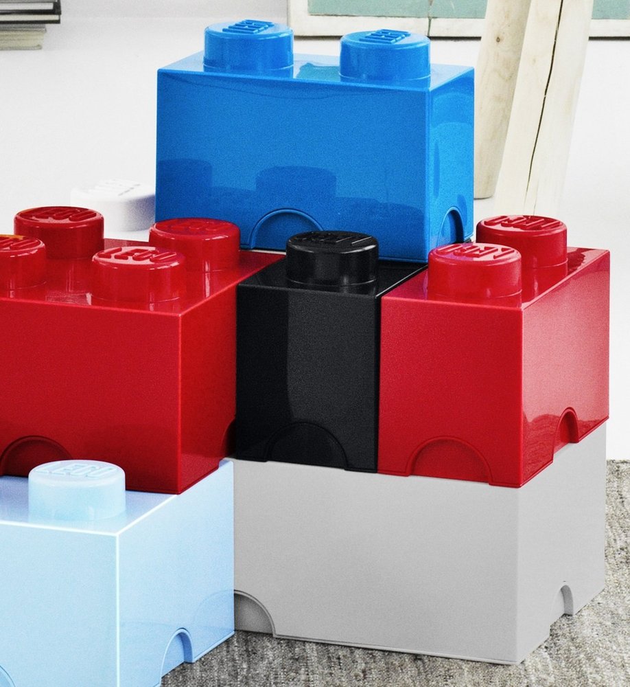 lego 8 knob storage brick