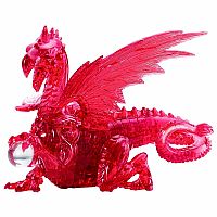 Red Dragon - 3D Crystal Puzzle.
