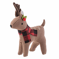 Linen Ornament - Reindeer  