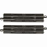 2 Pieces 9 inch Straight Rerailer with Steel Alloy Rails - HO Scale