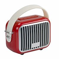 Retro Mini Bluetooth Speaker - Red