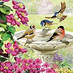 Crystal Art Card Kit - Birds