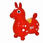 Rody Inflatable Bouncing Horse - Red 