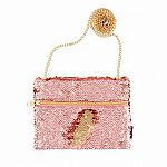Style.Lab Magic Sequin Rose Gold Belt Bag