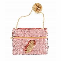 Style.Lab Magic Sequin Rose Gold Belt Bag 