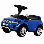 Kids Preferred Range Rover Evoque with Sound Ride-On - Blue.