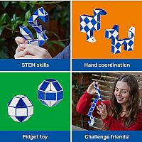 Rubik’s Snake 2-Pack Set